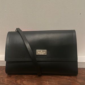 Kate Spade ♠️ Black Arbour Hill Winni Crossbody/Clutch/Wallet